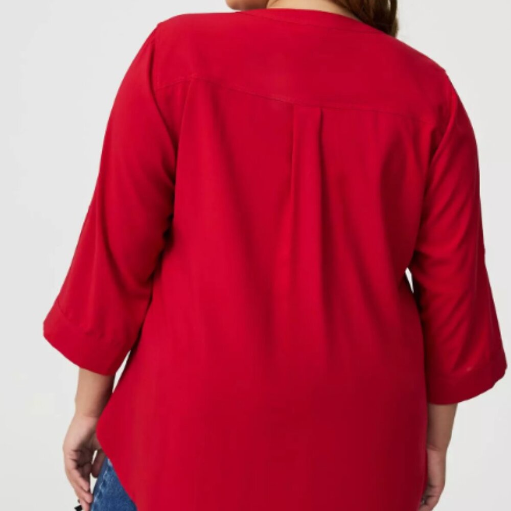 Harper Challis Pullover 3/4 Sleeve - Picture 5 of 7